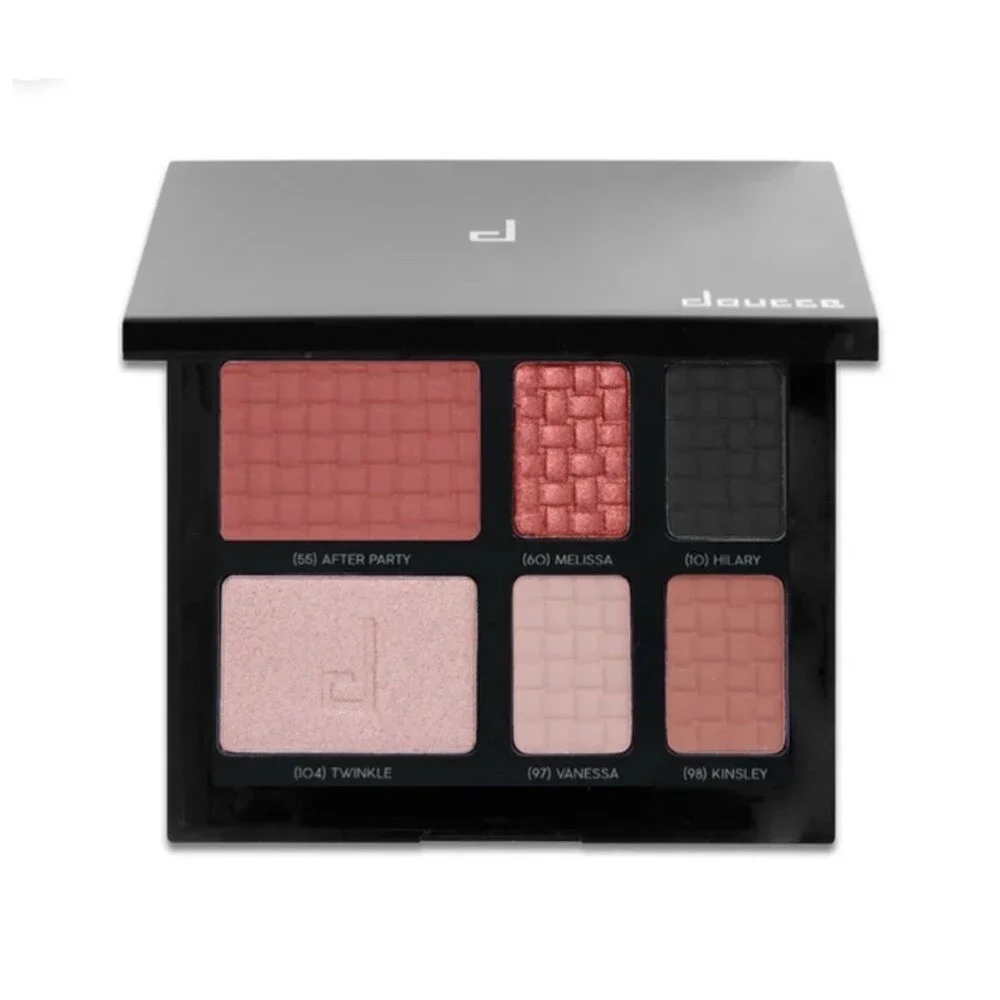 Set of 2 Doucce Freematic Smokey Eyeshadow Pro Palette 6 Shades lot beauty steal